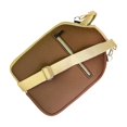 thumbnail image 1 of Decodeary Neoprene Paddle Cover Case with Shoulder Sleeve Storage White Strap Carrier Racket Brown 20x28cm, 1 of 6