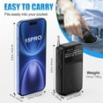 thumbnail image 4 of Pocket Radio AM FM, Mini Portable Radios, Transistor Radios with USB-C Charging& Battery Operated, Excellent Reception& Clear Speaker and Headphone Jack, Back Clip, Flashlight for Senior and kids, 4 of 6