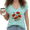 Blue, variant on Women's Rose Red Romantic Red Poppy Bouquet Print S-5XL V-Neck Sleeveless T-Shirt Sweet Weekend Tank Top