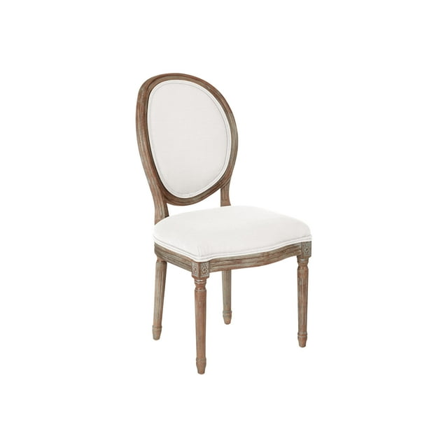 AveSix Lillian Collection - Chair - fabric, wood - linen