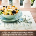 thumbnail image 4 of Wipe-Clean Reversible Decofoam Placemats, Mason Jars & Florals, Set of 2, Made in The USA, 4 of 6