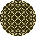 thumbnail image 1 of Ahgly Tapis Rond Lavable en Machine Intérieur Transitionnel Gris Minuit, 8 Pieds Rond, 1 of 7