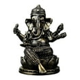 thumbnail image 1 of Lord Ganesha Estatua Ornamentada de Resina Figura Meditativa Esculpida a Mano Escultura Budista Portátil Artículo de Colección Vintage Adecuada para R Bronce 85 x 7 x 105 cm, 1 of 8