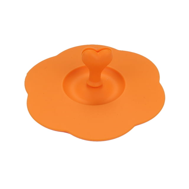 Taza de Café Hermética con Forma de Corazón, Tapa Hermética, Asa Desmontable En Forma de Corazón, Segura y Hermética, Perfecta para Tazas de Té, Uso Seguro, Tamaño de 10 Cm, Práctica para Us