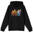 thumbnail image 4 of Velma, Shaggy, Scooby Doo, Fred, Daphne, Men's Black Hoodie-5XL, 4 of 6