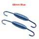 thumbnail image 1 of 2pcs Motorcycle Exhaust Pipe Muffler 65mm Stainless Steel Spring Hook Premium Strength and Appearance Exhaust Pipe Hooks~11586, 1 of 1