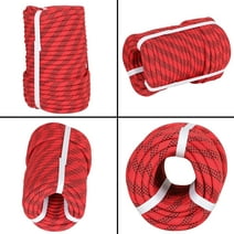 hostic 3/8 Inch 100 Feet Braided Rope 3520 LBS High Strength Polyester Rope Tree Work Rope for Swing Camping
