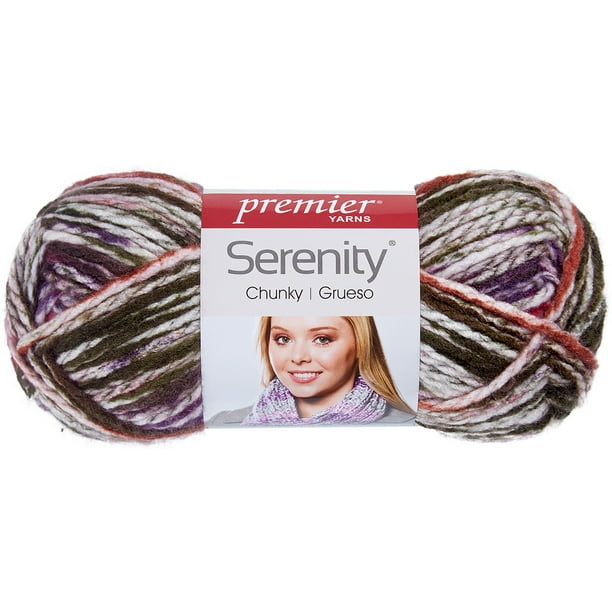 Deborah Norville Collection Serenity Chunky Variegated Yarn Walmart