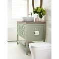 thumbnail image 2 of Amerock Stature Polished Nickel Single Post Tissue Holder, 2 of 6