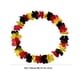 thumbnail image 3 of XWSHYW Decoraciones para El Hogar 3 Collares de Flores En Alemania 2024, Collar Extra Largo, Collar Hawaiano Negro, Rojo y Dorado para Fiestas y Decoración de Fútbol, 3 of 5