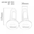 thumbnail image 5 of General Motorcycle Professional Cone Dirt Pit Handle Topwoner Handlebar End Cap Plug Slider Standard Rod, 5 of 6