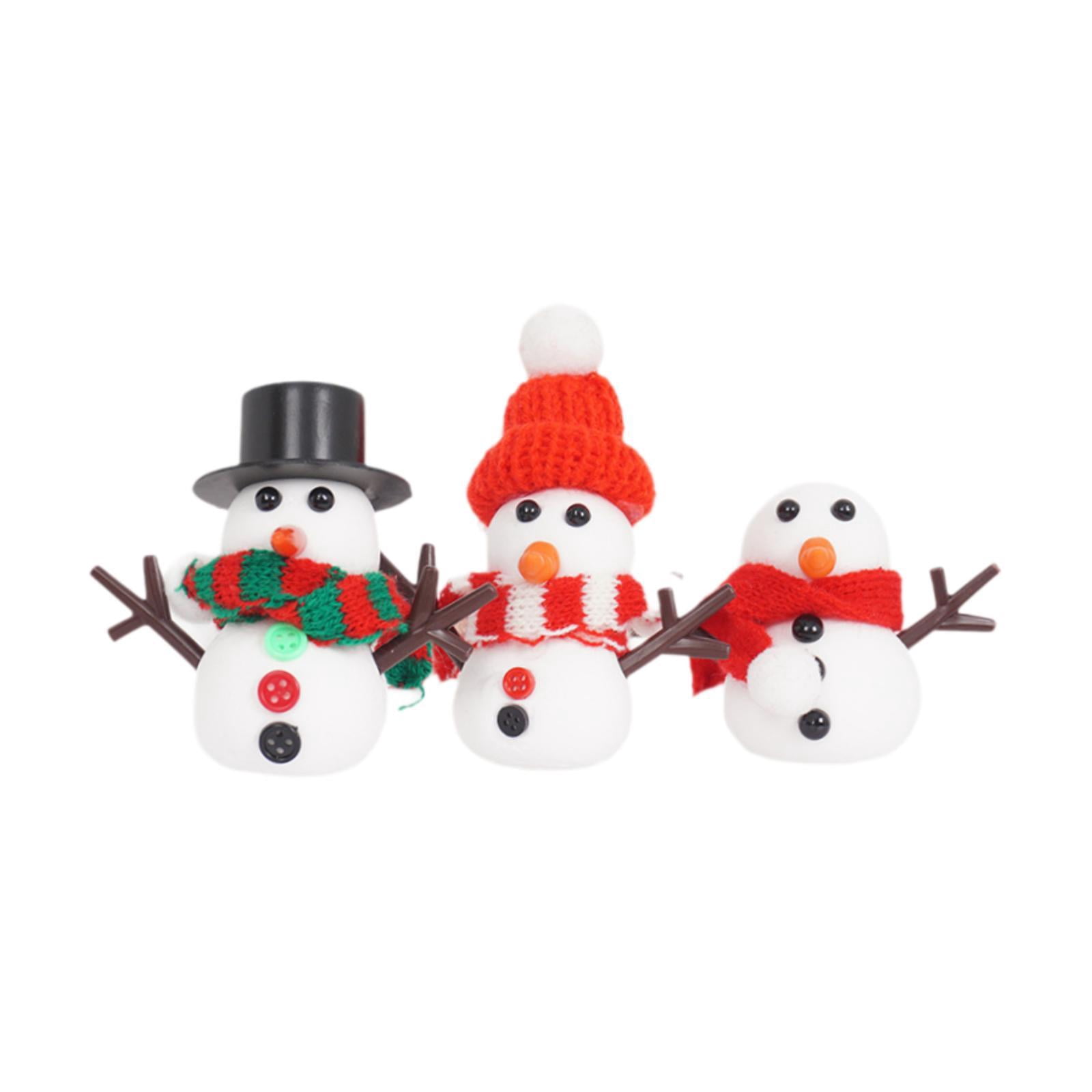 yotijay Snowman Craft for Kids Build A Snowman Kit Creative Winter Christmas Scene Props
