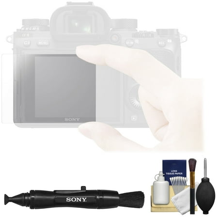 Sony PCK-LG1 Screen Protector Glass Sheet with Lens Pen + Cleaning Kit for RX10 Series, RX100 Series, Alpha A7, A7R, A7S Series &