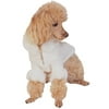 Zhivago Hooded Sweater in White for Dogs
