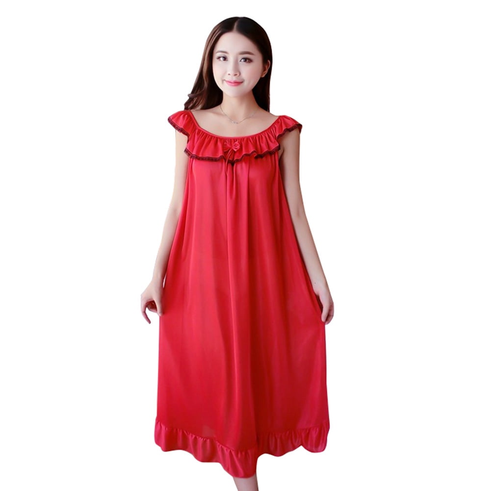 mid calf length night dress