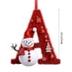 thumbnail image 2 of Decoraciones de Halloween, 26 letras, decoración para árbol de Navidad, colgante, adornos para árbol de Navidad, adornos navideños personalizados, decoración navideña, decoración colgante para árbol d, 2 of 2