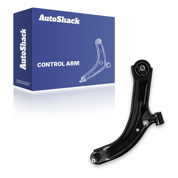 AutoShack Front Right Lower Control Arm and Ball Joint with Bushings for Nissan, Versa 2007-2012 Cube 2009-2014, FWD L4 1.6L 1.8L