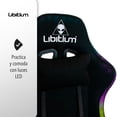 thumbnail image 3 of Silla Gamer Libitium reclinable Luz RGB, 3 of 4