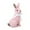 Pink-B, variant on Steadline Resin Rabbit Garden Statue - Handcrafted Outdoor Decor For Yard Patio And Home Decoration Spring Easter Ornament Unique Artisan Craftsmanship Exquisite Details