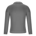 thumbnail image 6 of pstuiky Shirts for Men, Men Long Sleeve V-Neck Print Long Sleeve Shirts for Women Loose Fit Simple Plus Size Shirts for Mens Golf Shirts for Men Amazing Prices Gray XL, 6 of 8