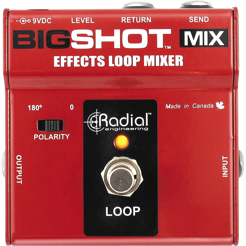 søvn Seminary mixer Radial Engineering BigShot MIX Effects Loop Mixer - Walmart.com