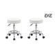 thumbnail image 3 of SET 2 Bancos Giratorios con Ruedas color Blanco | Asiento Móvil Moderno Multiusos, 3 of 5
