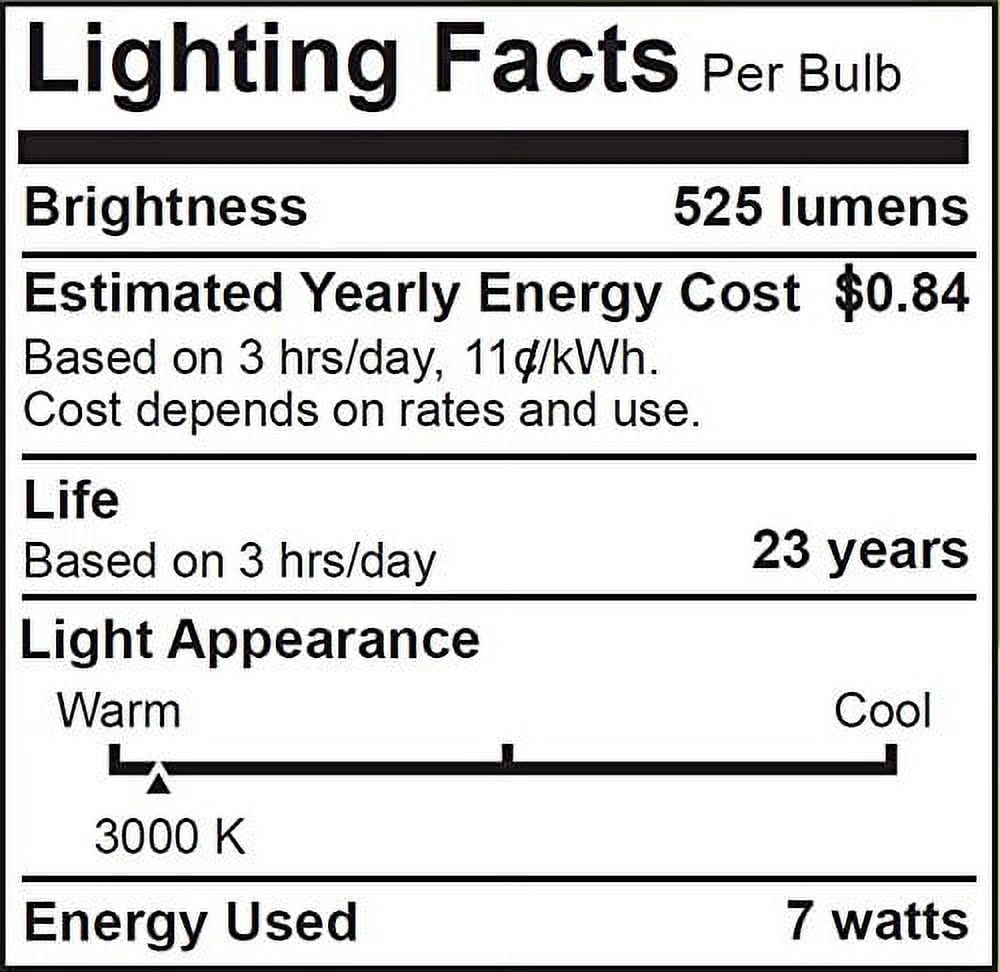 4 Pack Bioluz LED BR20 LED Bulb 90 CRI Dimmable Bulb, 50W Equivalent (uses 7W) 525 lumens 3000K (Soft White) Indoor/Outdoor Wide Flood Light Bulb 110 Beam Angle E26 Medium Base UL Listed (Pack of 4)