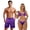 Bat Purple, variant on Couples Bathing Suits Matching Set Mens Camo Swim Trunks Halter Bikini Sets for Women Cheeky 2 Piece Bathing Suits Matching Swim Suits Brazilian High Cut Swimsuit Woman M