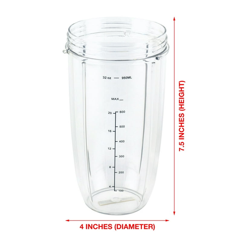 R Tall Replacement Cups Juicer Cup For Nutribullet Clear Cup - Temu