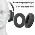thumbnail image 4 of Soft Fabric Headphone Earpads Dustproof Memory Foam Ear Cushions, 4 of 7