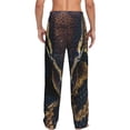 thumbnail image 6 of Cauagu Ball Phyton Snake Mens Pajama Pants Sleep & Lounge Pants,PJ Bottoms with Pockets-XX-Large, 6 of 7