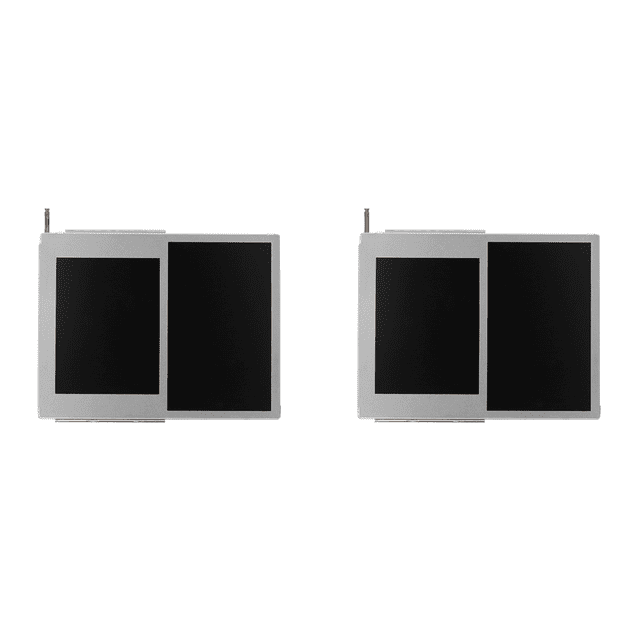 DQrwqpou Piezas Reparación Pantalla LCD Pantalla Inferior Superior Instalación Fácil para Consola Juegos 2DS