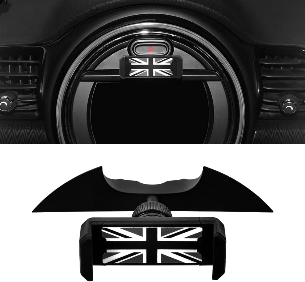 Hesanzol Phone Holder For Mini Cooper F-Series - Custom Fit Mount For Central Control Screen (F54 F55 F56 F57 F60)