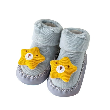 

zuwimk Toddler Girl Shoes Baby Canvas Shoes Girls Boys Sneakers Anti-Slip Toddler First Walkers Slip On Crib Shoes Gray