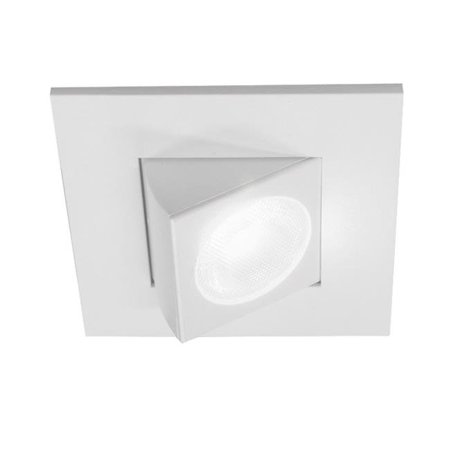 

2 in. Square Eyeball LED Downlight in White - 2700K