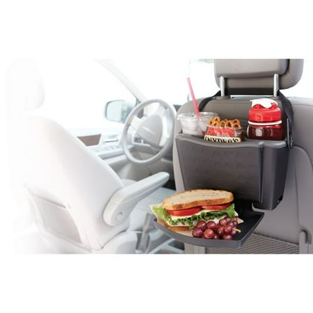 Rubbermaid Back Seat Food Tray Car Interior Organization Convenient Sturdy Large Tray With Cup Holders