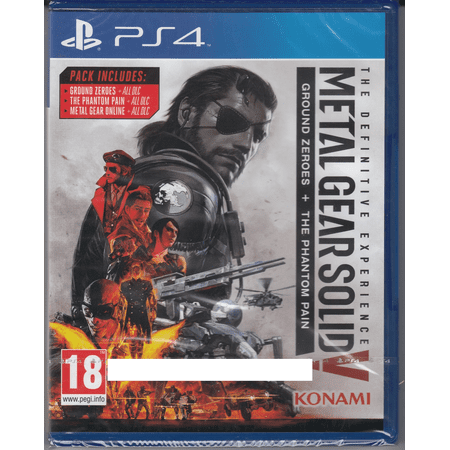 Metal Gear Solid V Definitive Experience PS4 MGS V Brand New Factory Sealed