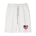 thumbnail image 3 of Boys & Girls 4th of July Outfit Sets Crewneck Short Sleeve Print T-Shirt & Shorts 2-Piece Sets for 4-14 Years, 3 of 8