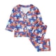 thumbnail image 1 of Gibobby Conjunto para bebé y niño Camiseta de forro polar cálido con estampado de animados de manga larga para niños y niñas(Morado,5-6 Años), 1 of 5