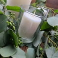 thumbnail image 4 of Elyon Tableware® 18 White Colored Unscented Wax Votive Candles in Glass Holder, 24 Hours Burn Time, 4 of 5