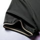 thumbnail image 5 of Camisa de manga corta para hombre, camisas de moda informales con solapa que absorben el sudor, camiseta para hombre XL negro, 5 of 9