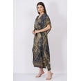 thumbnail image 5 of Women's Kaftan Dress Beach Cover Up Tribal Ethnic Print Plus Size Loose Kimono Maxi Dress, 5 of 6
