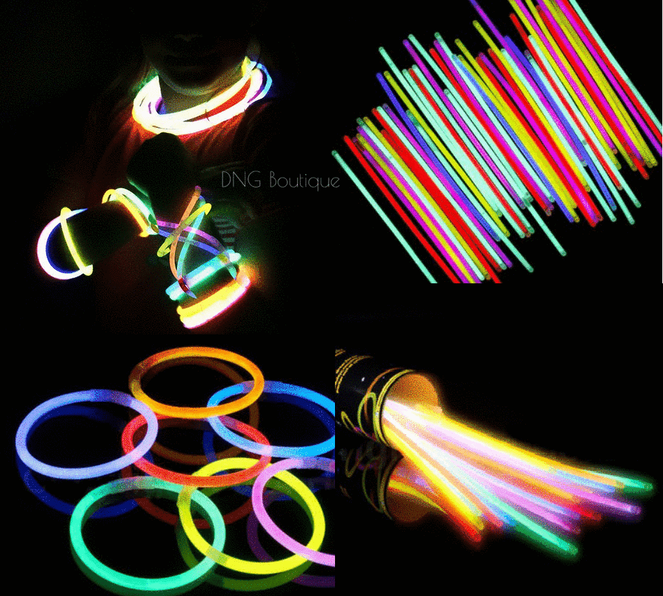 301 8" Premium Glow Sticks Bracelets Necklaces Party Favors Rally Raves EDC 