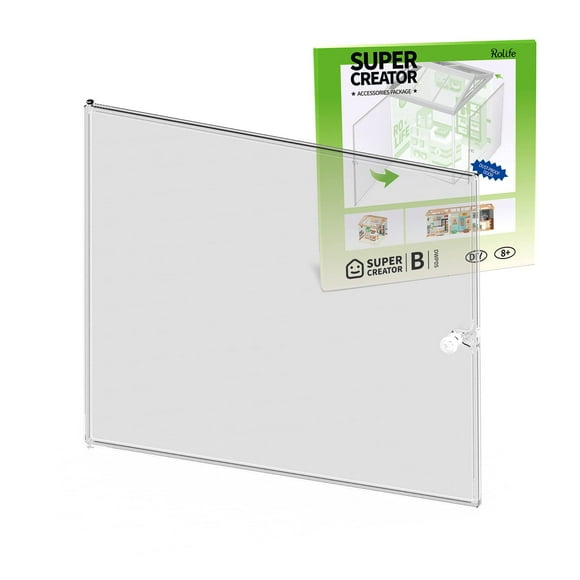 Rolife Dust Proof Door for Super Creator DIY Miniature House Kit Series, Super Creator Accessories