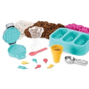 Kinetic Sand Scents, Ice Cream Treats Playset with 3 Colors Scented Play Sand & 6 Tools, Sensory Toys, Holiday Gifts & Stocking Stuffers for Kids Ages 3 and up