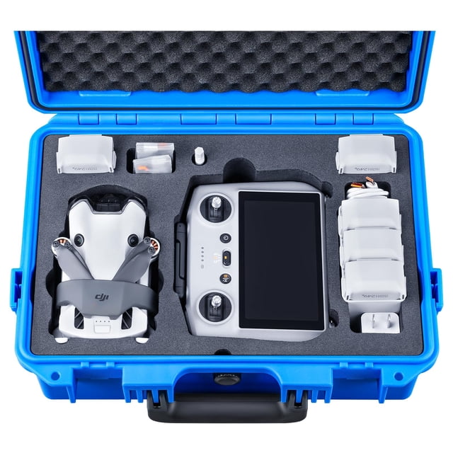 Funda rígida impermeable Lykus Titan MM410 para DJI Mini 4 Pro/Mi