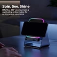 thumbnail image 5 of SUKVPSI Smart Induction Bluetooth Speaker Phone Stand, Multifunction Desktop Wireless Speaker with RGB Ambient Light, Heavy Bass for Live Streaming, Office, Home, 5 of 8