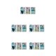 thumbnail image 3 of Matsuzay 3 Pieces Luminous Sticker Glowing Wallpapers Underwater Biological PVC Fluorescent Self-adhesive Pasters Ceiling Decals Animal Type2 NO2, 3 of 6