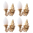 thumbnail image 1 of MasteelfCA 4pcs Simulated Wall Lamps Mini Luminous Wall Lamp Sand Table DIY Materials, 1 of 8
