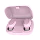 thumbnail image 3 of Auriculares Bluetooth 5.0 Auriculares biauriculares inalámbricos con reducción de ruido en la oreja Auriculares con estuche de carga, Rosa Inevent EL2700-03B, 3 of 7